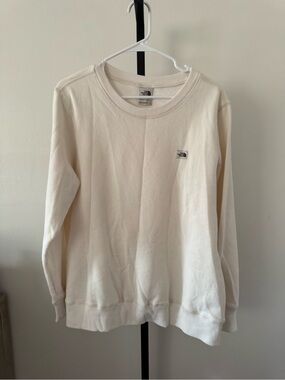 The North Face Women's Off-White Crewneck Sweatshirt